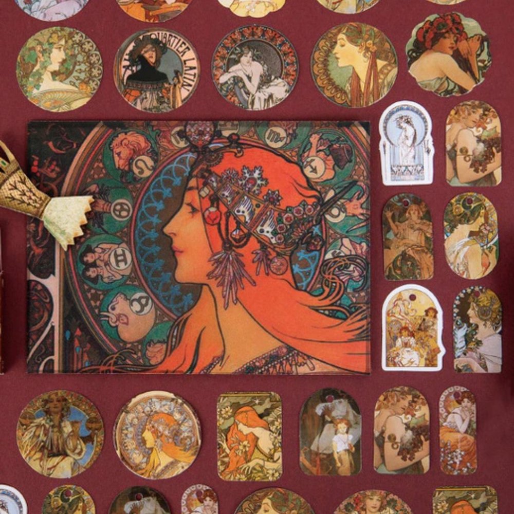 MUCHA JOURNALING STICKERS